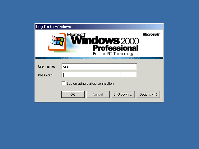Windows 2000 Advanced Server with SP4 (English)
